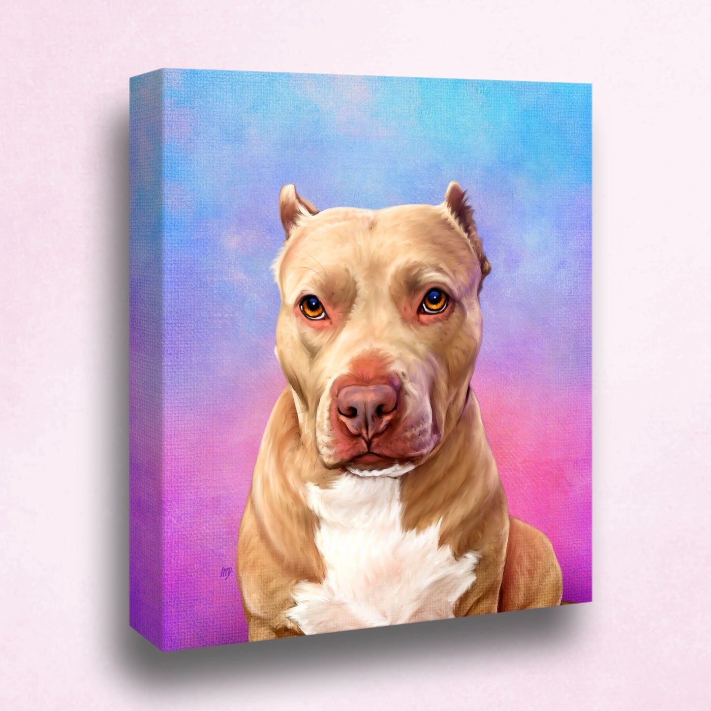 Blue Pink Background