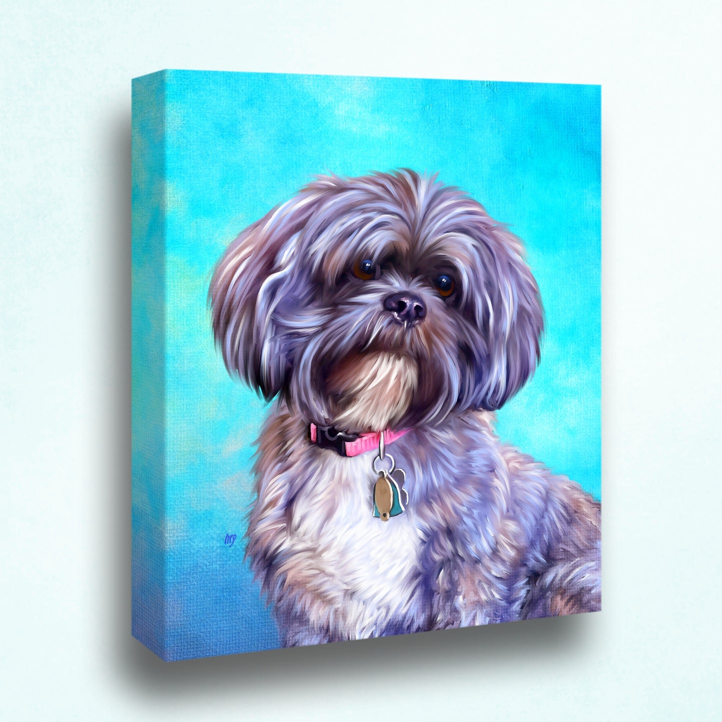 Turquoise Blue Background